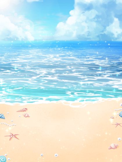 Cloudy Ocean Waves wallpaper