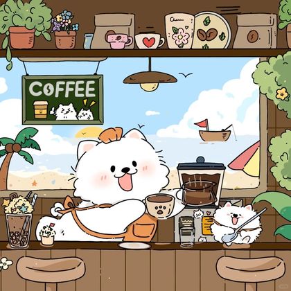 Pretty Cafe Bakery wallpaper
