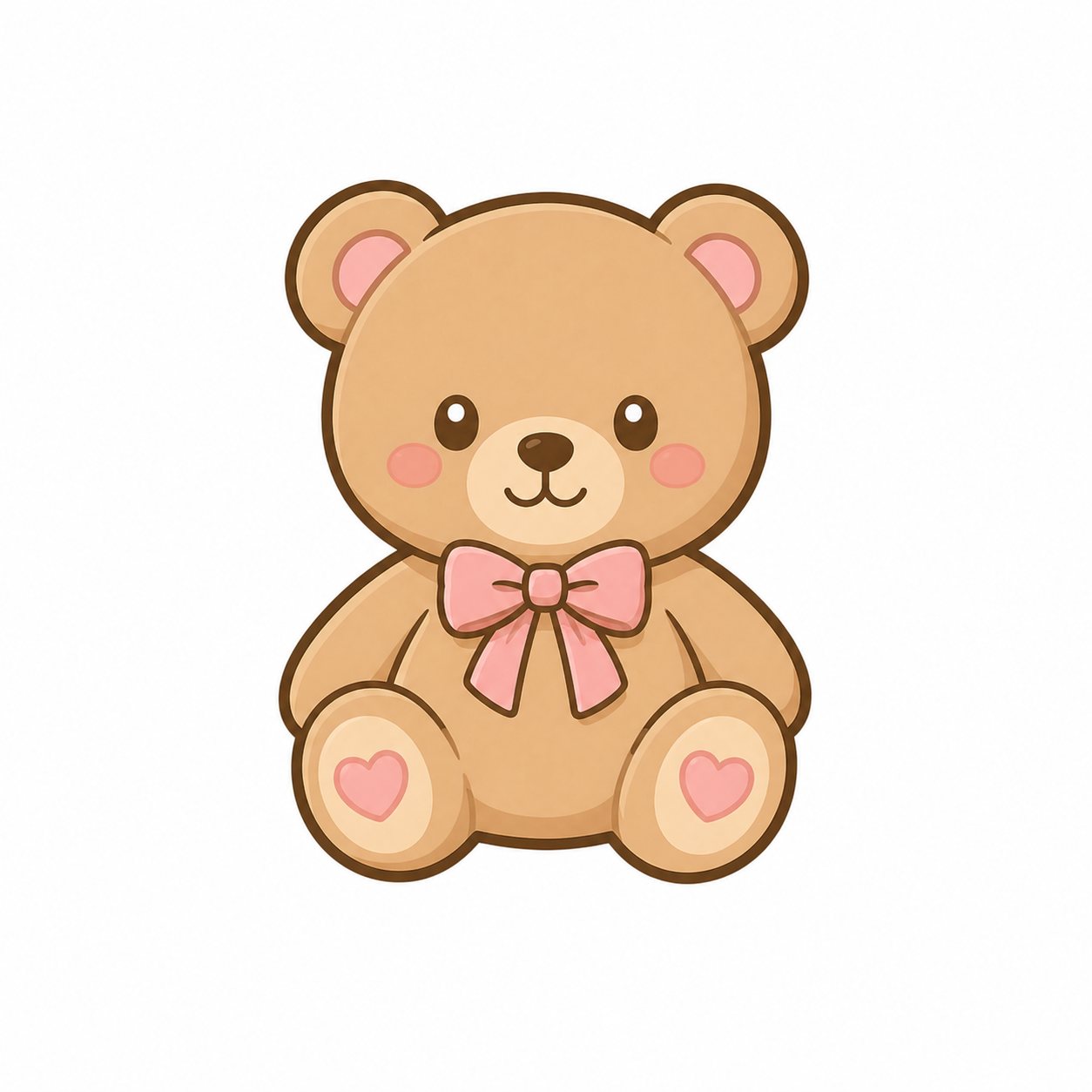 Cosy Teddy Bear - free cute animals wallpaper