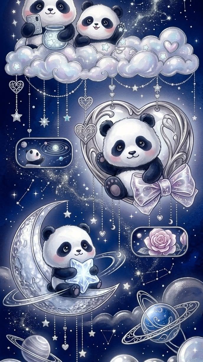 Cute Panda - free cute animals wallpaper