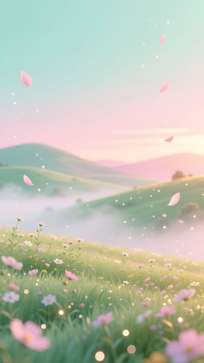 Milky Spring Blossom wallpaper