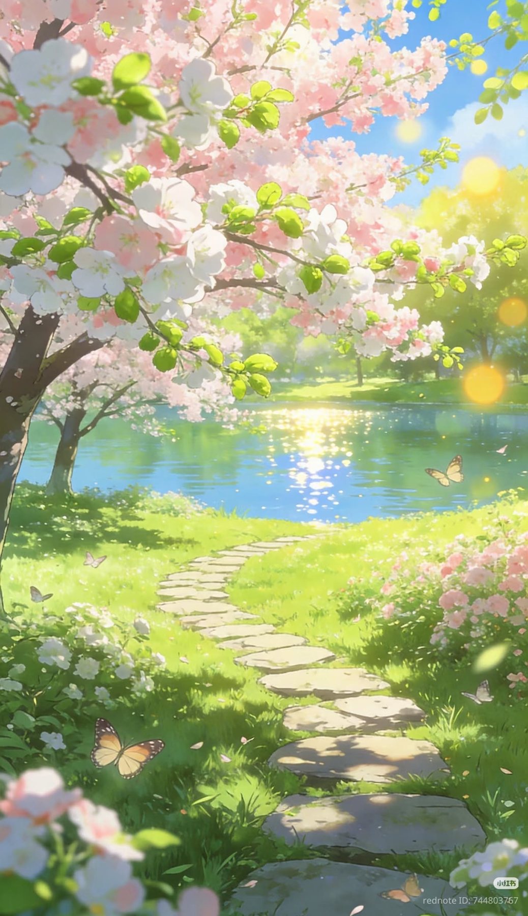 Pastel Cartoon Flowers - free flowers & nature wallpaper