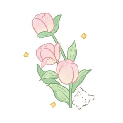Sunny Flower Garden wallpaper