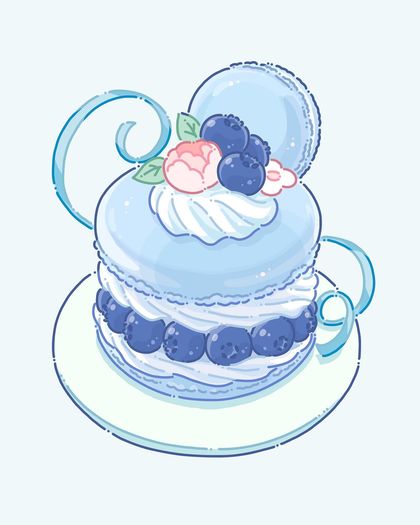 Candy Cake and Dessert wallpaper