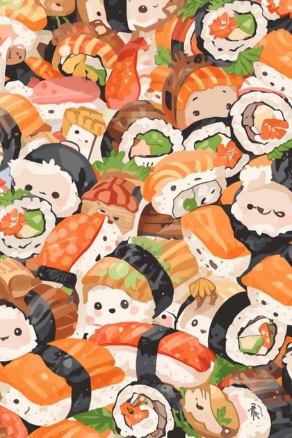 Lovely Kawaii Food wallpaper