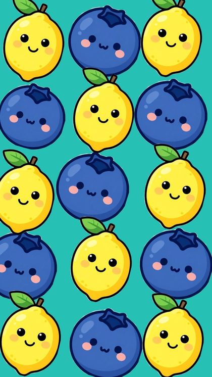 Pastel Fruit Pattern wallpaper