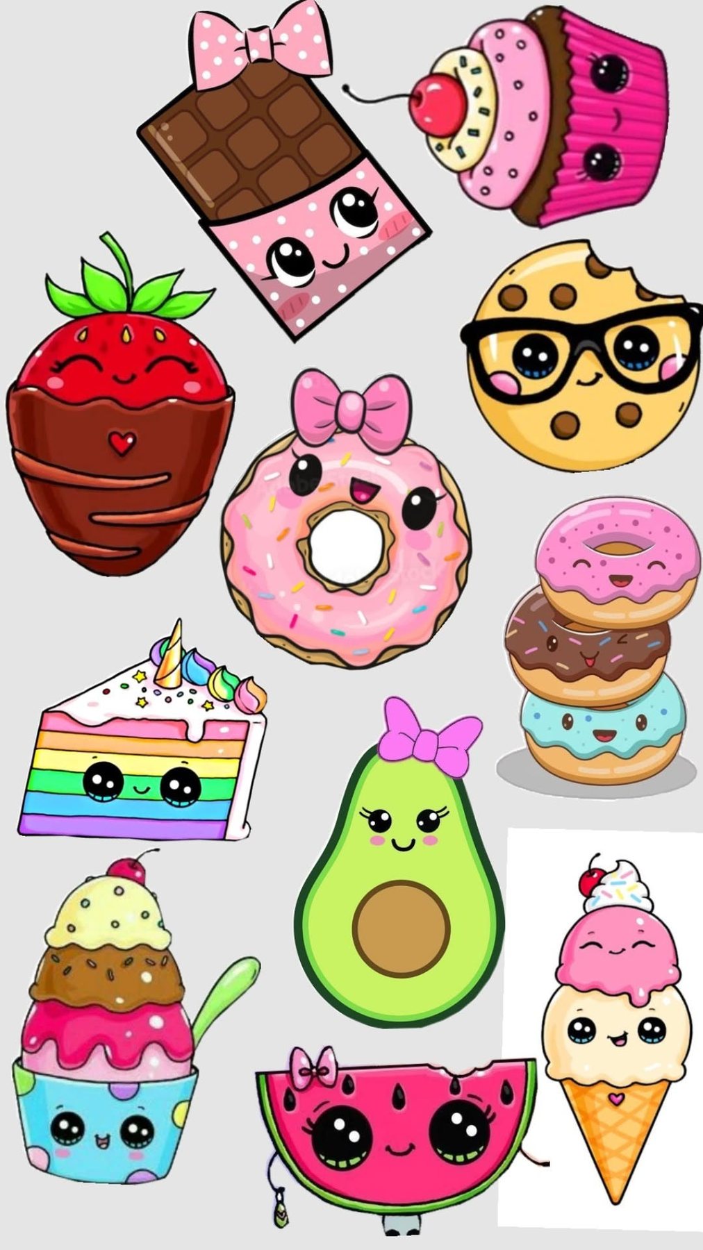 Sunny Cupcake and Donut - free food & sweets wallpaper