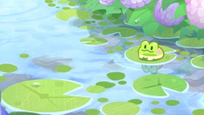 Dreamy Kawaii Frog wallpaper