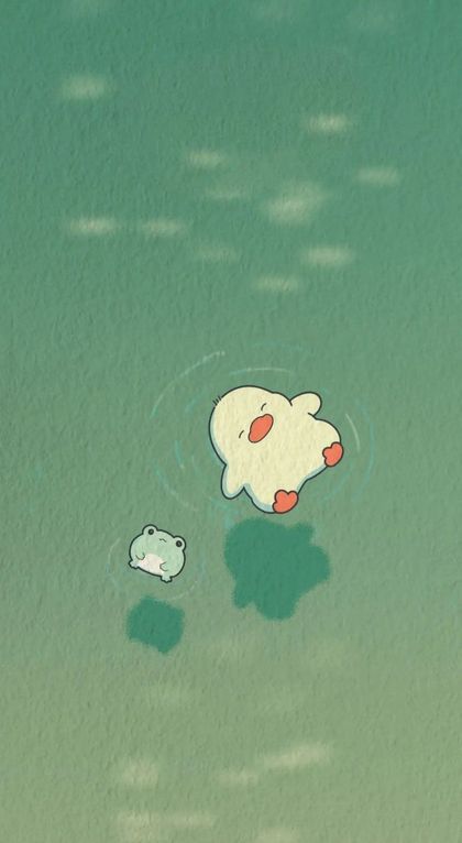 Bubbly Pastel Cartoon wallpaper