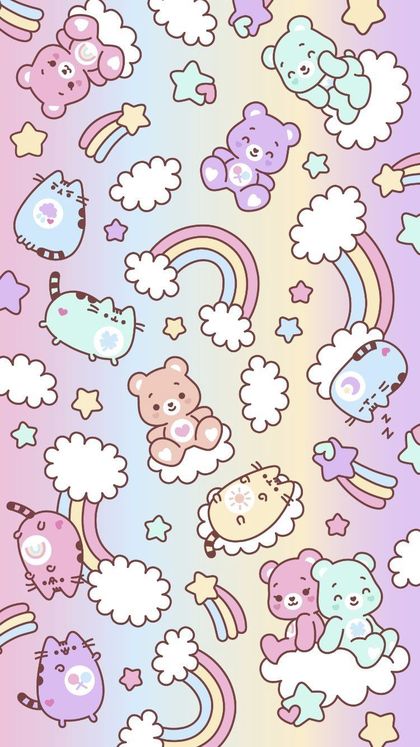Cute Pastel Rainbow wallpaper