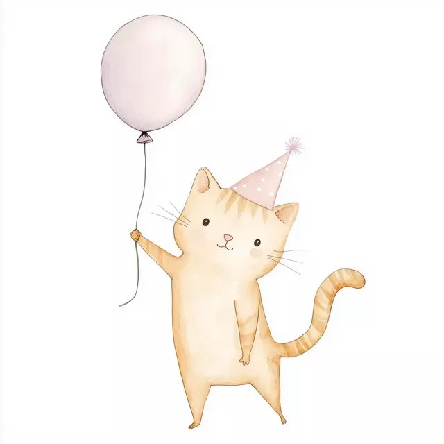 Lovely Party Balloons - free pastel & hearts wallpaper