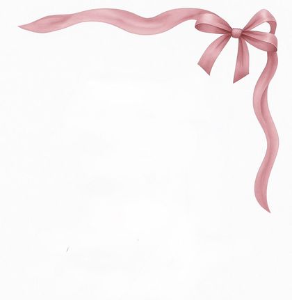 Peachy Coquette Bow wallpaper