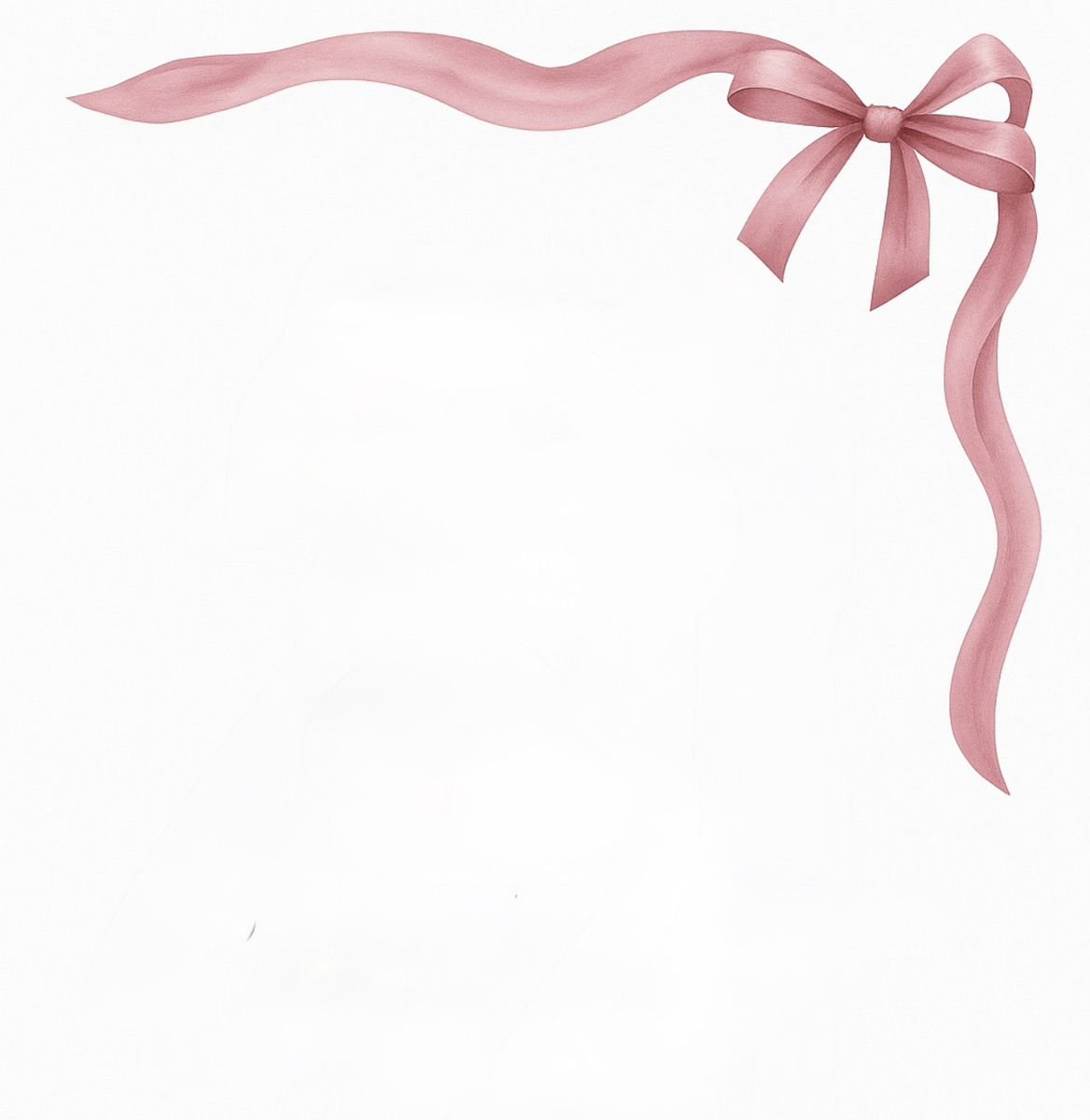 Peachy Coquette Bow - free pastel & hearts wallpaper