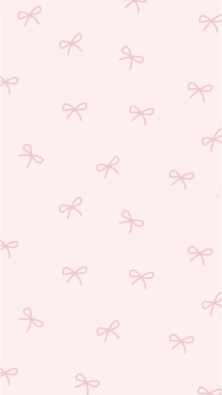 Sugar Coquette Bow - free pastel & hearts wallpaper