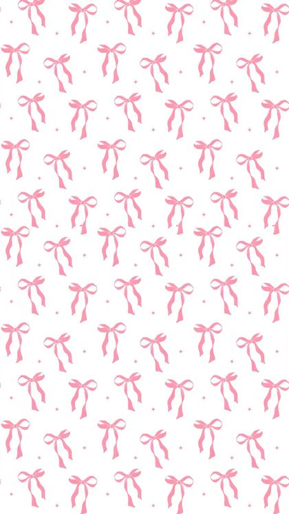 Sunny Coquette Bow wallpaper