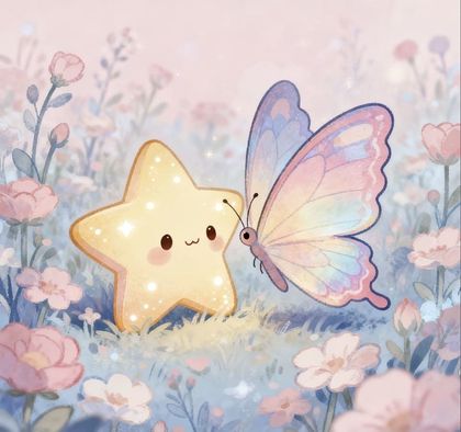 Sweet Butterfly wallpaper