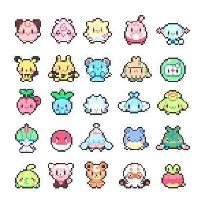 Cute Pixel Sprite wallpaper