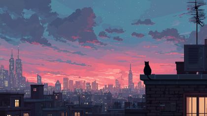 Lovely 8-Bit Pixel wallpaper