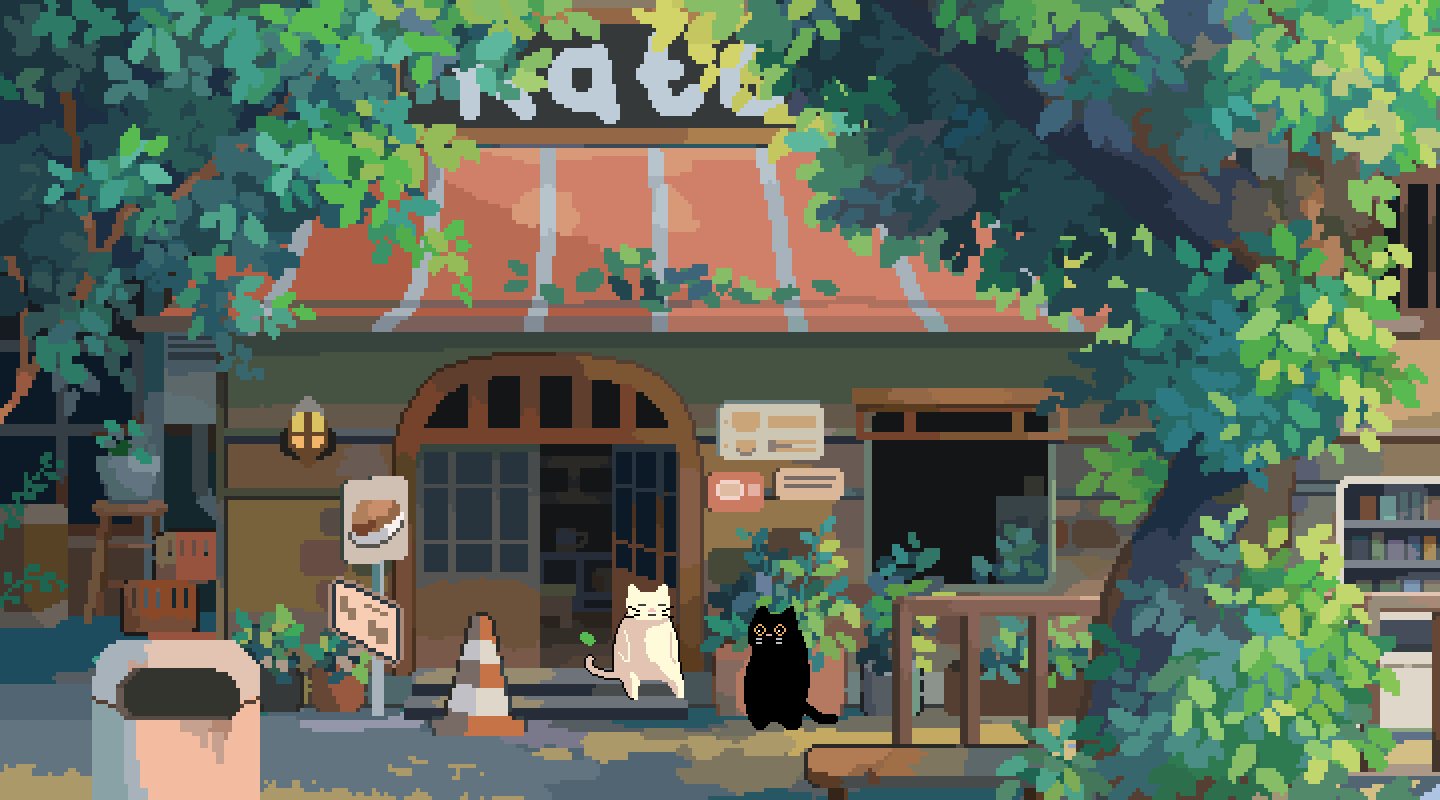 Pastel 8-Bit Pixel - free pixel art wallpaper
