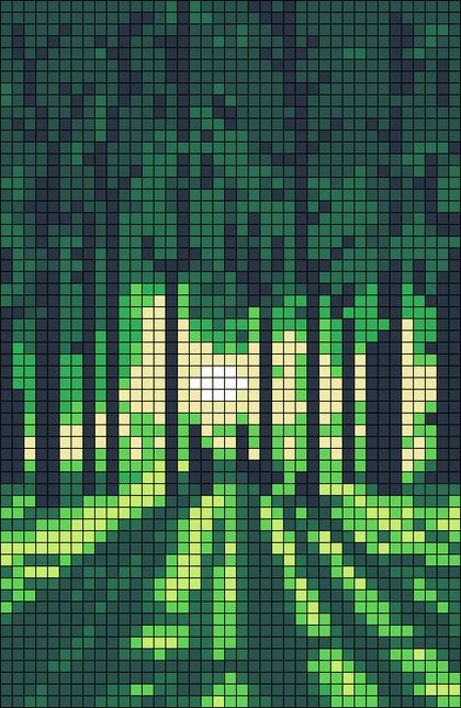 Pretty Pixel Nature wallpaper