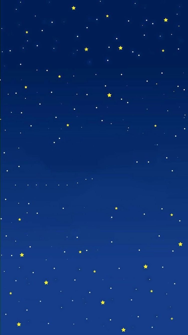Cute Starry Night - free sky & clouds wallpaper