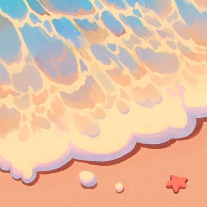 Dreamy Pastel Sunset wallpaper