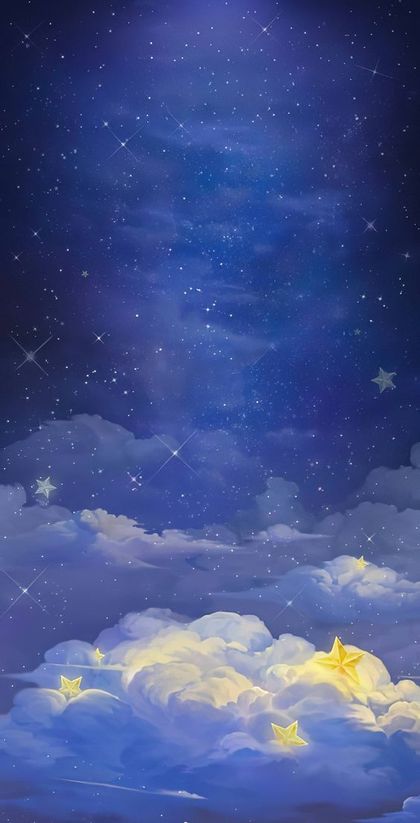 Pretty Starry Night wallpaper