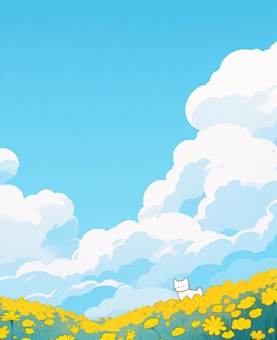 Soft Cloudy Sky - free sky & clouds wallpaper